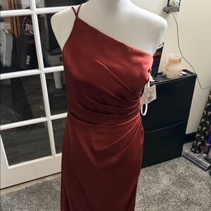 Elegant One-Shoulder  Dress